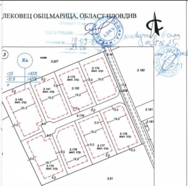 Продава парцел, с. калековец, област пловдив