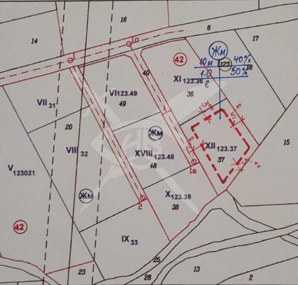 Продава парцел, с. хераково, област софия област