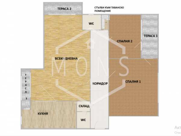 Продава 3-стаен, гр. севлиево, област габрово