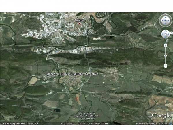 Продава парцел, гр. дебелец, област велико търново