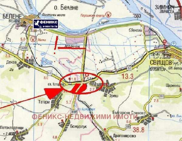 Продава парцел, гр. белене, област плевен
