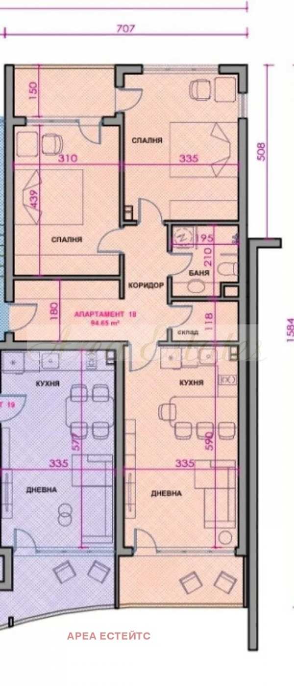 Продава 3-стаен, гр. поморие, област бургас
