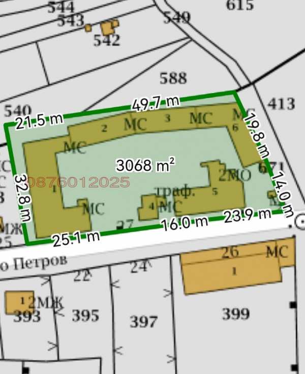 Продава парцел, с. типченица, област враца