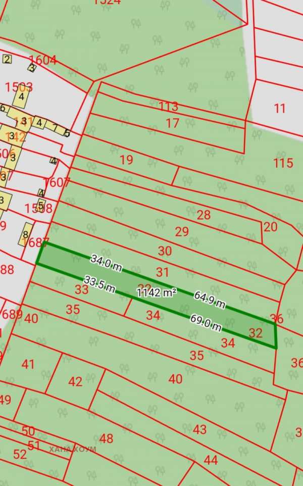 Продава парцел, с. черни осъм, област ловеч