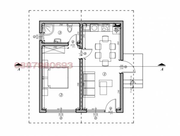 Продава 2-стаен, гр. банско, област благоевград