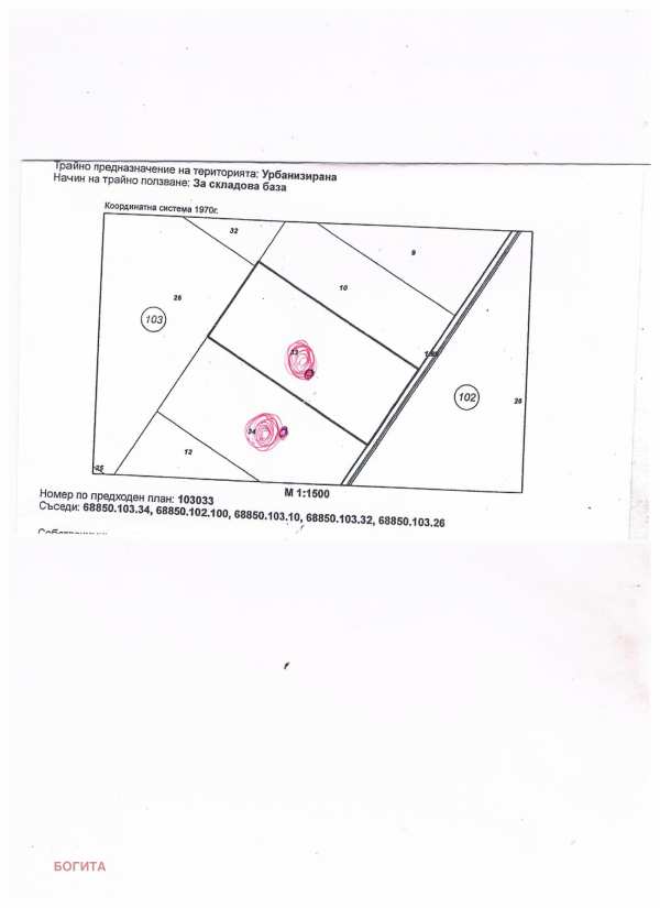 Продава парцел, гр. стара загора, кольо ганчев