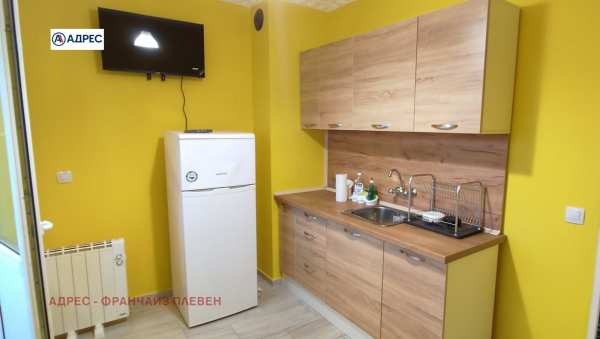 Дава под наем 1-стаен, гр. плевен, дружба 2