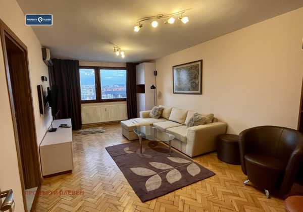 Дава под наем 3-стаен, гр. плевен, идеален център