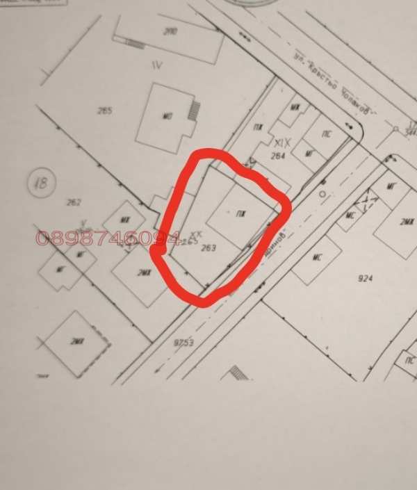 Продава  парцел гр. Панагюрище, област Пазарджик
      210 кв.м