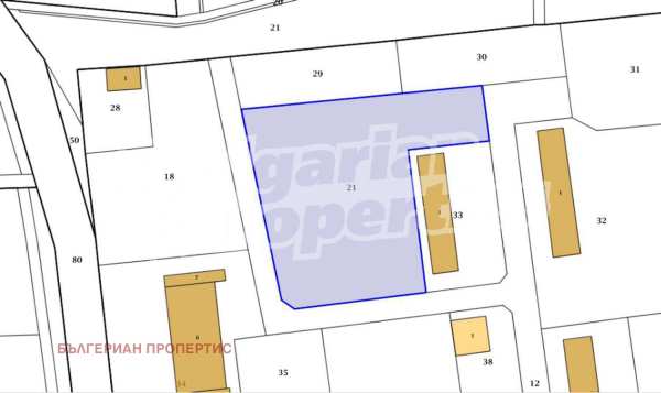 Продава парцел, с. плодовитово, област стара загора