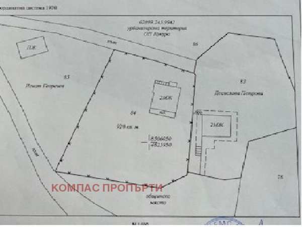 Продава къща, с. батулия, област софия област