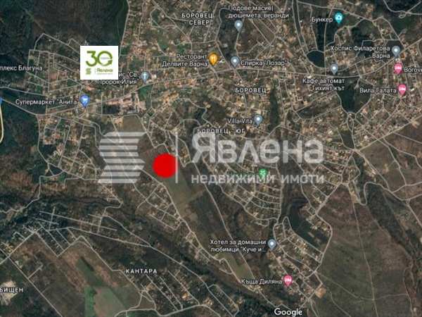 Продава парцел, гр. варна, м-т боровец - юг