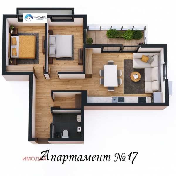 Продава 3-стаен, гр. велико търново, зона б