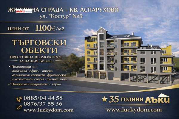 Продава офис, гр. варна, аспарухово