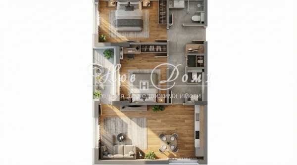 Продава 3-стаен, гр. пловдив, тракия