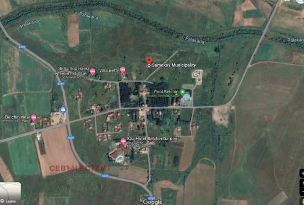 Продава парцел, с. белчински бани, област софия област