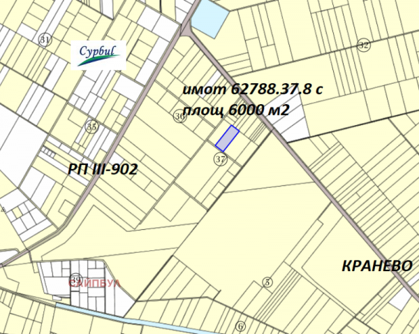 Продава парцел, с. рогачево, област добрич