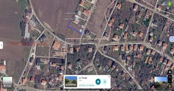 Продава парцел, с. хераково, област софия област