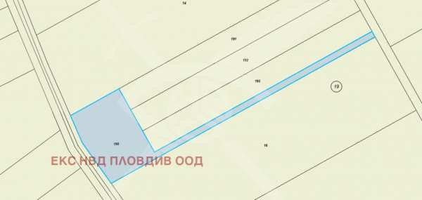 Продава парцел, с. войводиново, област пловдив