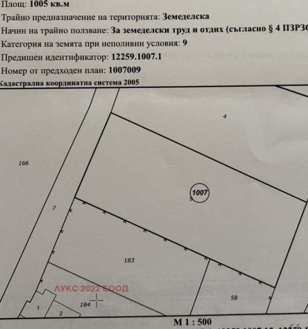 Продава парцел, гр. враца, бистрец