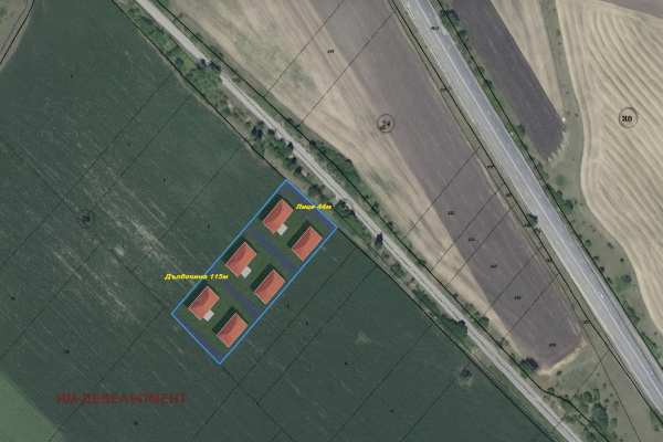 Продава парцел, с. храбърско, област софия област