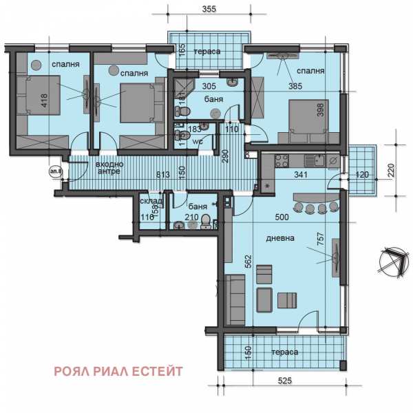 Продава многостаен, гр. пловдив, остромила