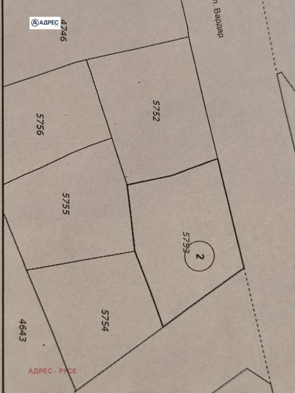 Продава парцел, гр. русе, ялта