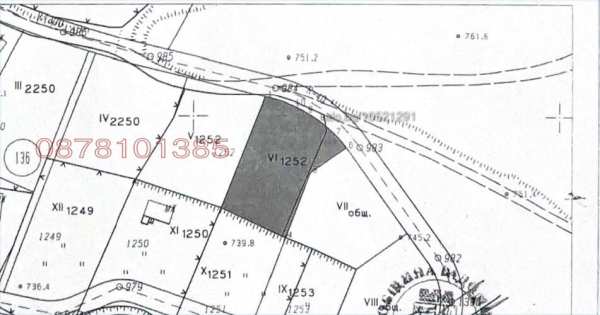 Продава парцел, с. горна диканя, област перник