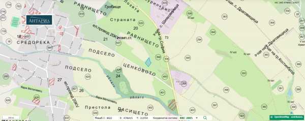Продава парцел, гр. костинброд, област софия област