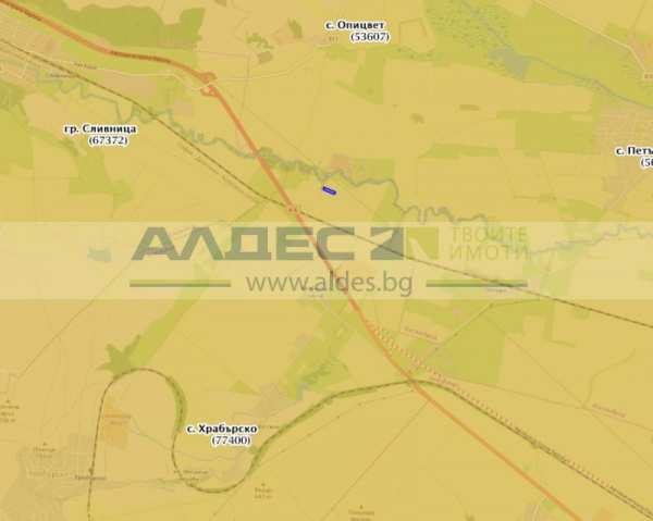 Продава парцел, с. храбърско, област софия област