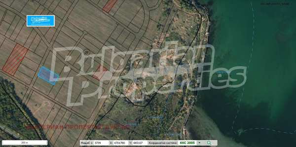 Продава парцел, гр. бургас, крайморие