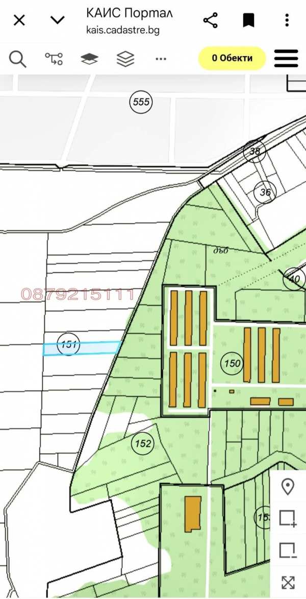 Продава парцел, с. маджерито, област стара загора