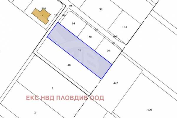 Продава парцел, с. брестник, област пловдив