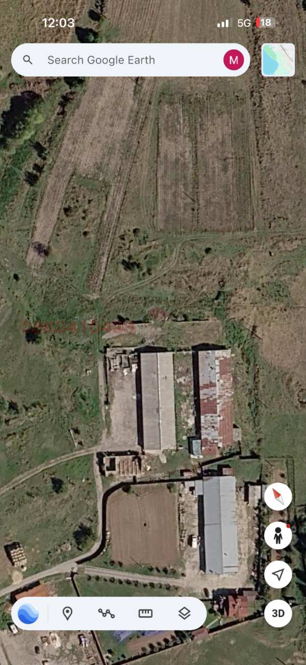Продава склад, с. широки дол, област софия област