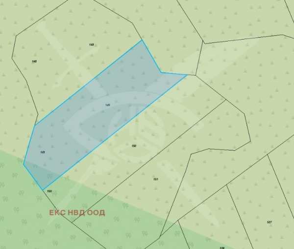 Продава парцел, с. храбрино, област пловдив