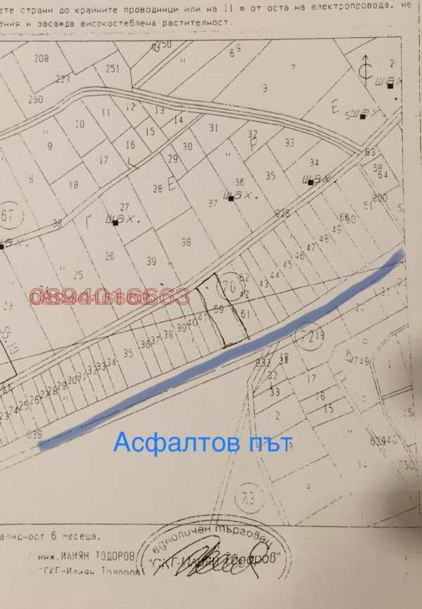 Продава парцел, гр. павел баня, област стара загора