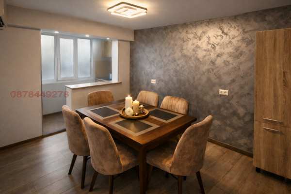 Дава под наем 1-стаен, гр. русе, дружба 3