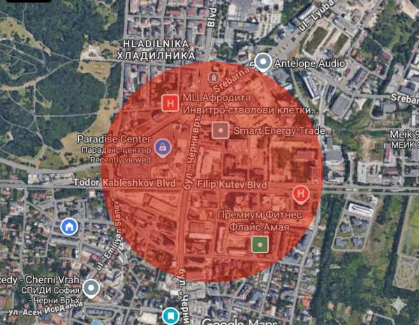 Дава под наем 1-стаен, гр. софия, кръстова вада