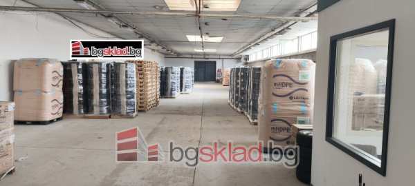 Дава под наем пром. помещение, гр. божурище, област софия област